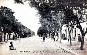 AIN-M'LILA - RUE NATIONALE ET REGIE